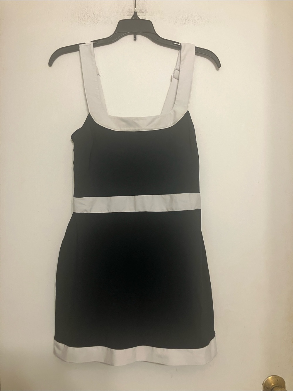 Abercrombie & Fitch Mini Skort Dress stretch adjustable straps XST